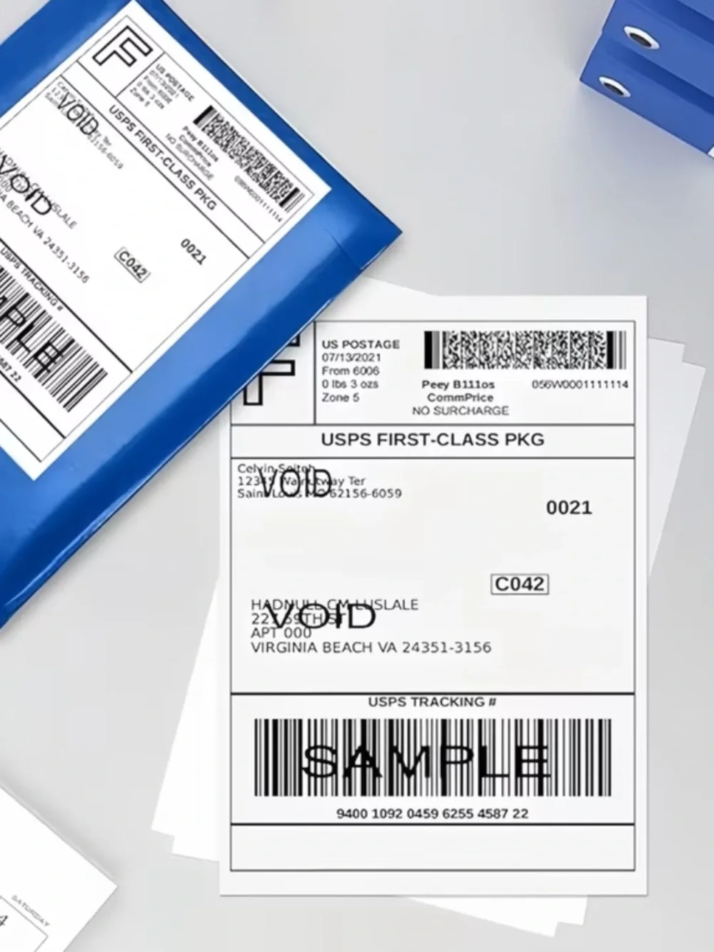 Thermal Label Paper 500 Pcs
